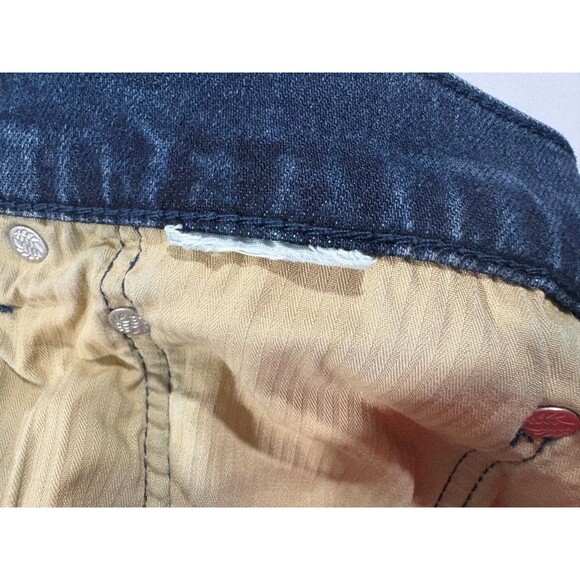 Rag & Bone Mens Blue Denim Dark Wash Jeans Cotton Fit 2 Slim Leg Pants Sz 34x32 - Picture 9 of 12